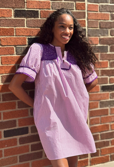 Aurora Short Dress Dress Aurora Purple Short Dress Aurora Purple Short Dress
