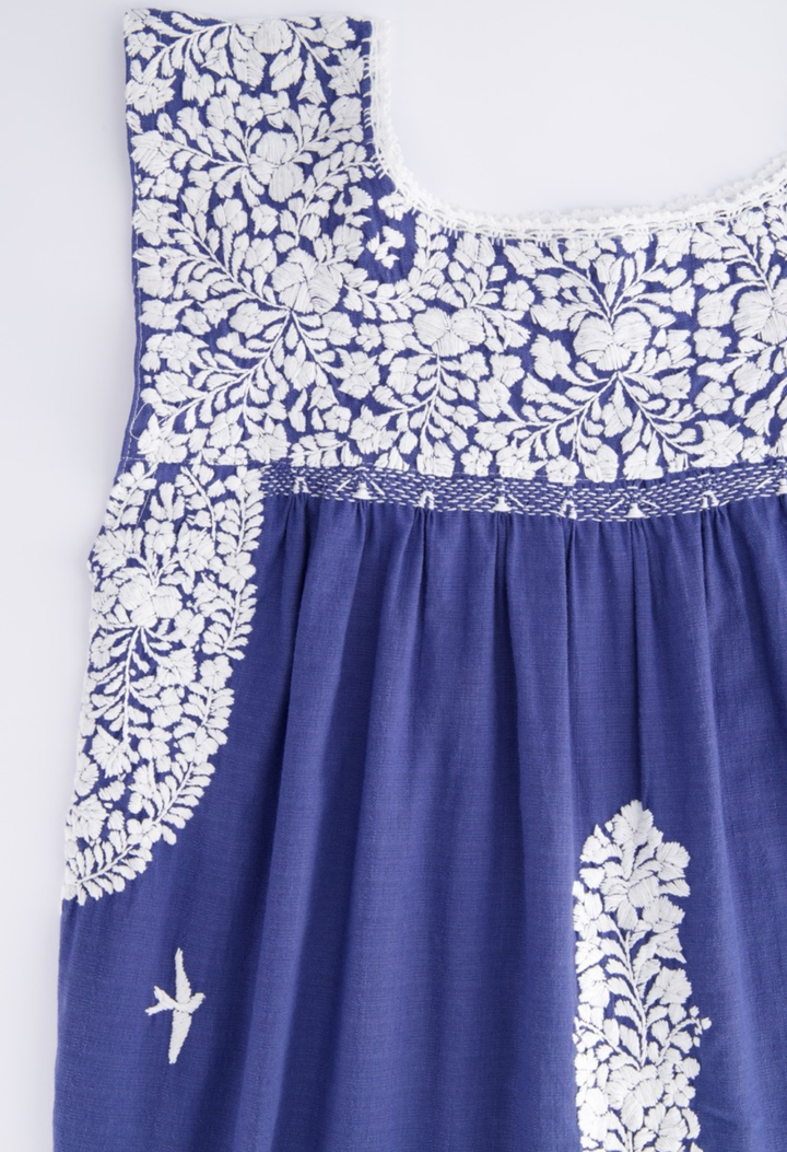 Flores Midi Dress Dress Classic Flores Dusty Blue Midi Dress Classic Flores Dusty Blue Midi Dress