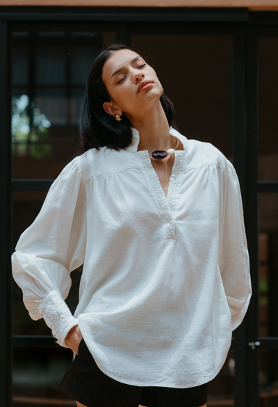 Paloma Blouse Blouse Paloma Ivory Blouse Paloma Ivory Blouse