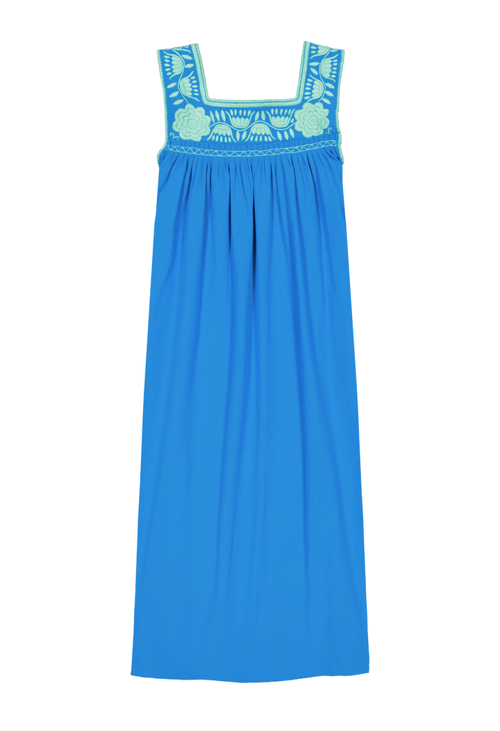 Dalia Midi Dress Dress Dalia Turquoise and Seafoam Midi Dress Dalia Turquoise and Seafoam Midi Dress