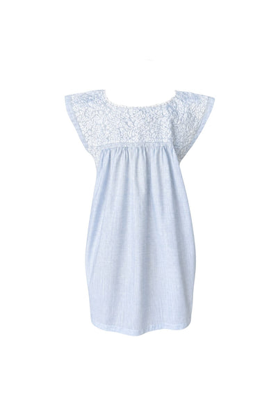 Flores Blouse Blouse Flores Light Blue Blouse Flores Light Blue Blouse