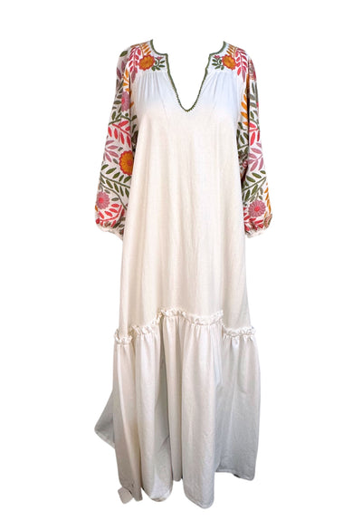 Alondra Multicolor Midi Dress