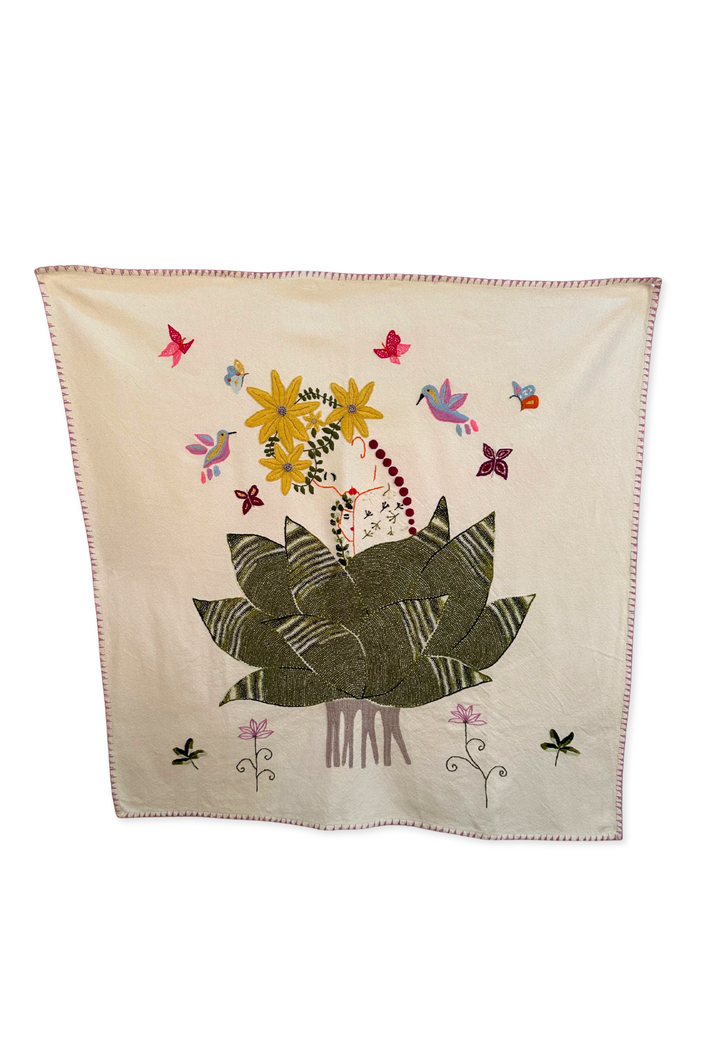 Embroidered Art: Amor Incondicional