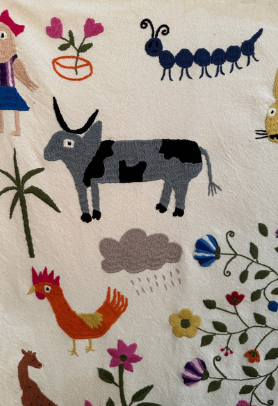 Embroidered Art: Animales en la Selva