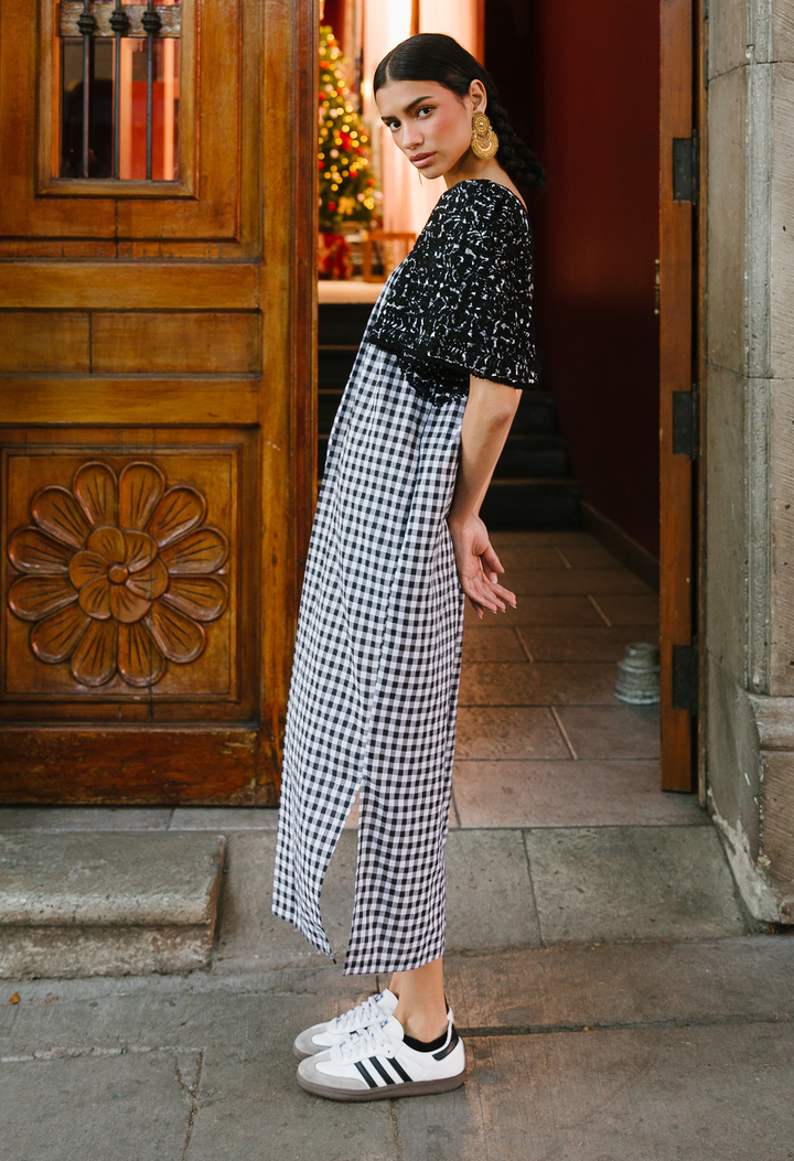 Julieta Noche Gingham