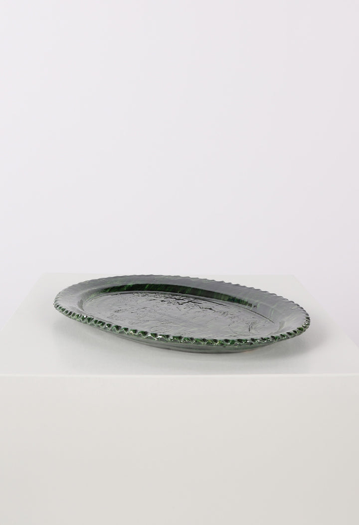 Atzompa Verde Ceramics Plato