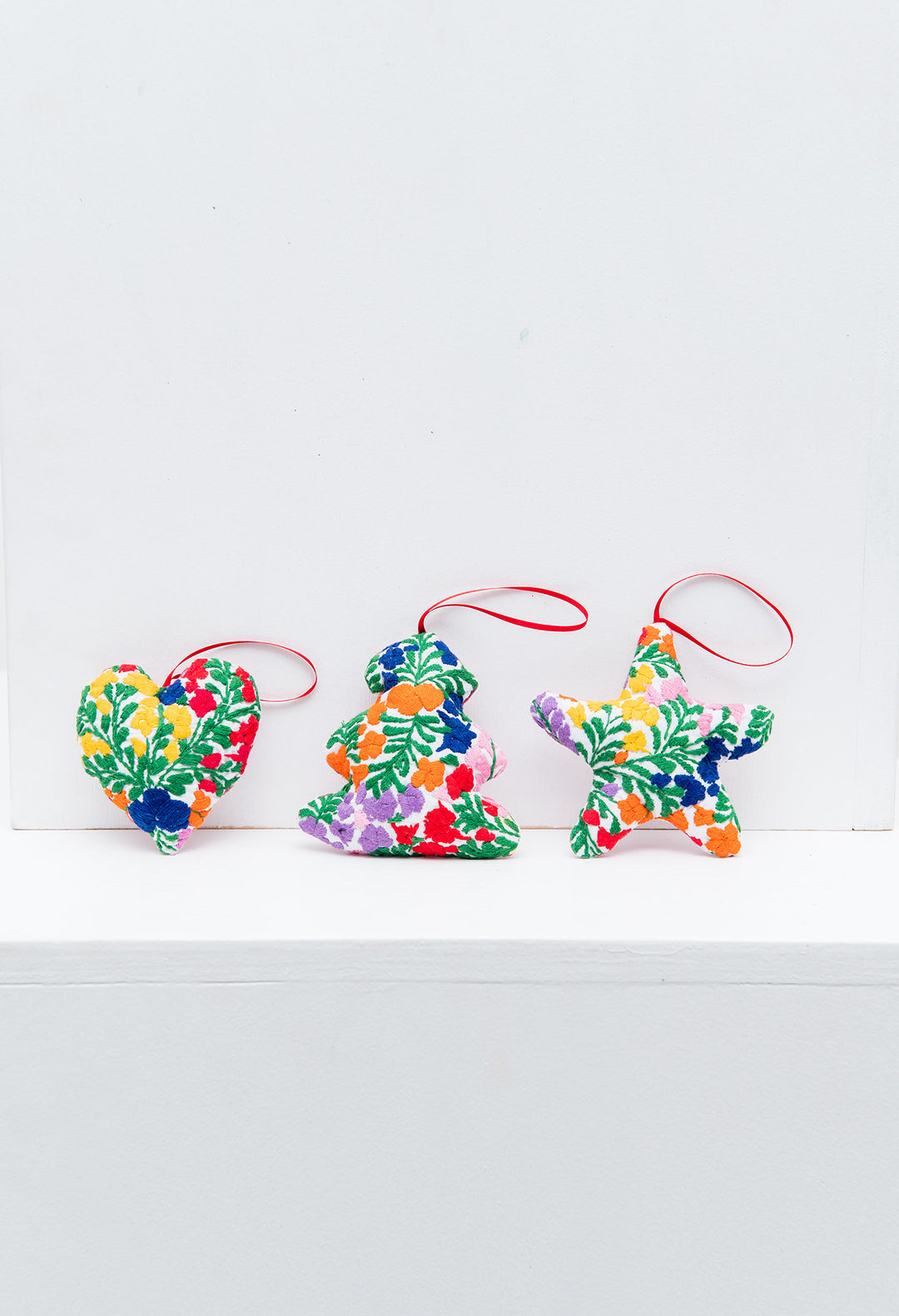 Embroidered Ornaments