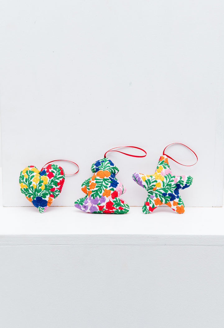 Embroidered Ornaments
