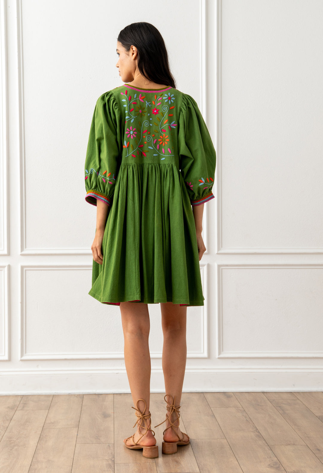 Violeta Verde Multicolor