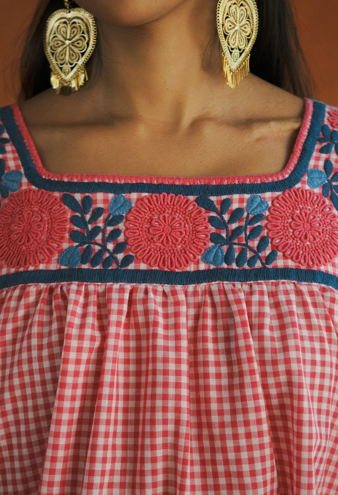 Marta Gingham Rosa