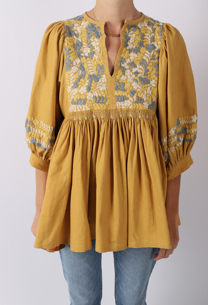 Violeta Amarillo y Azul