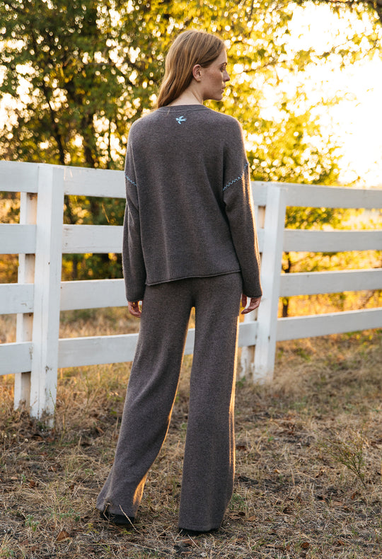 Gris Cashmere Pant