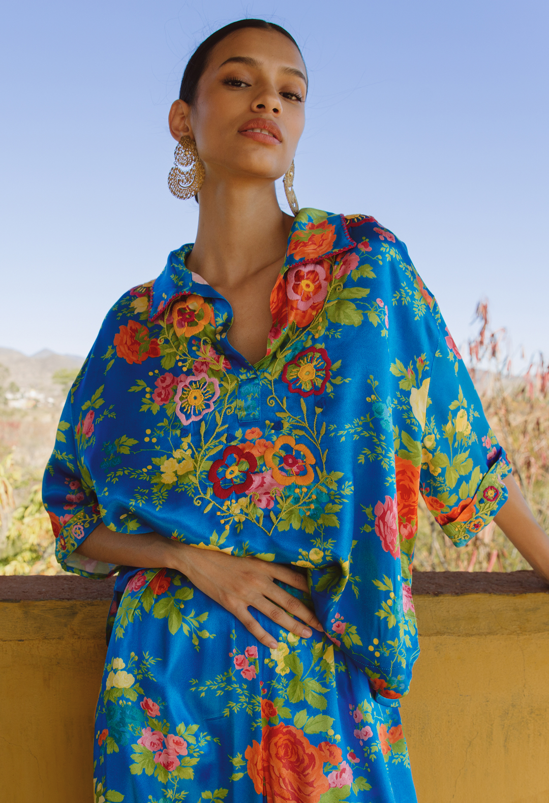 Paola Blusa Azul