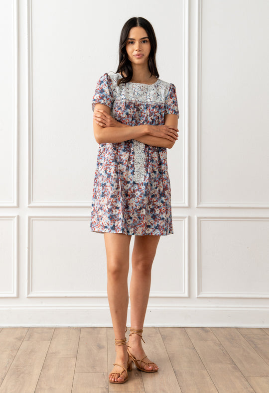 Liliana Floral Marino Crudo
