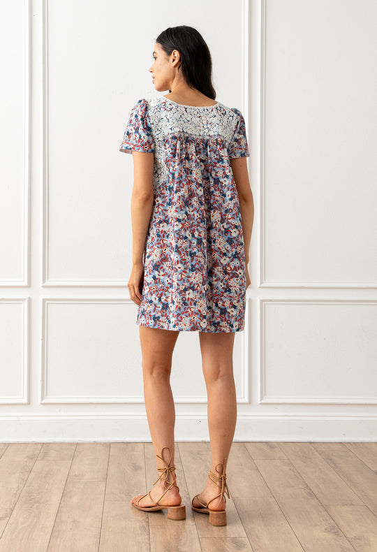 Liliana Floral Marino Crudo