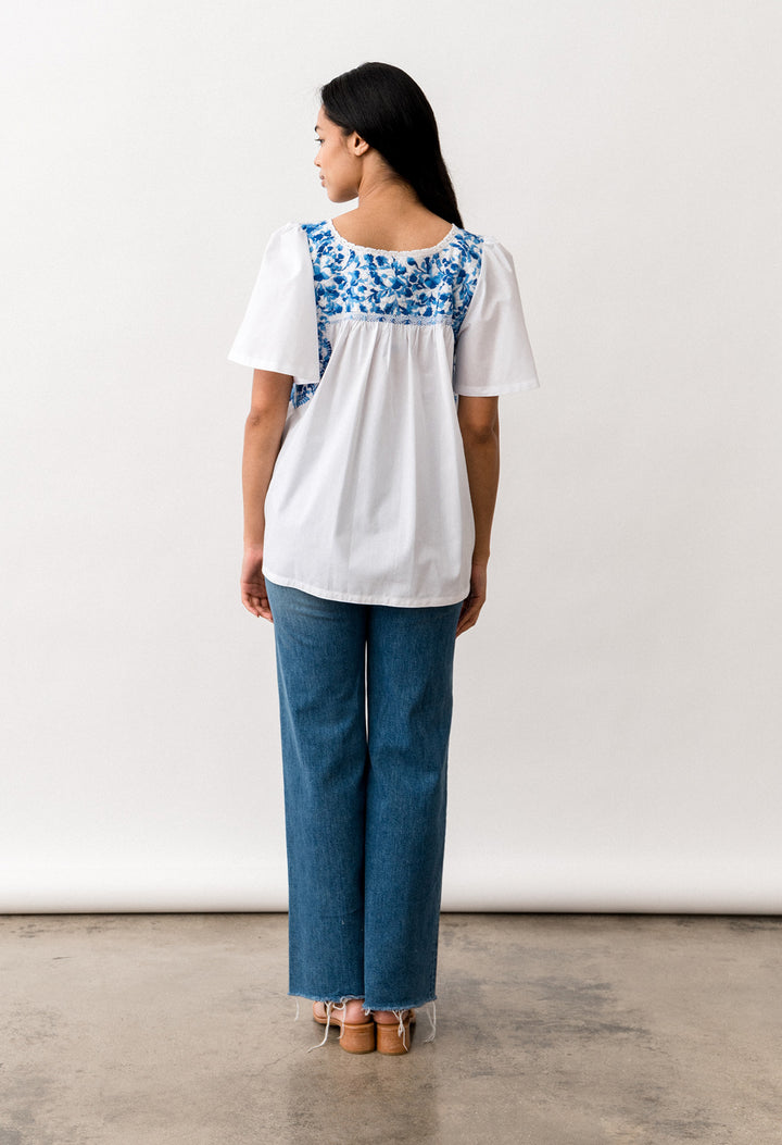 Julieta Blouse Blouse Julieta Cielo Mexicano Julieta Cielo Mexicano