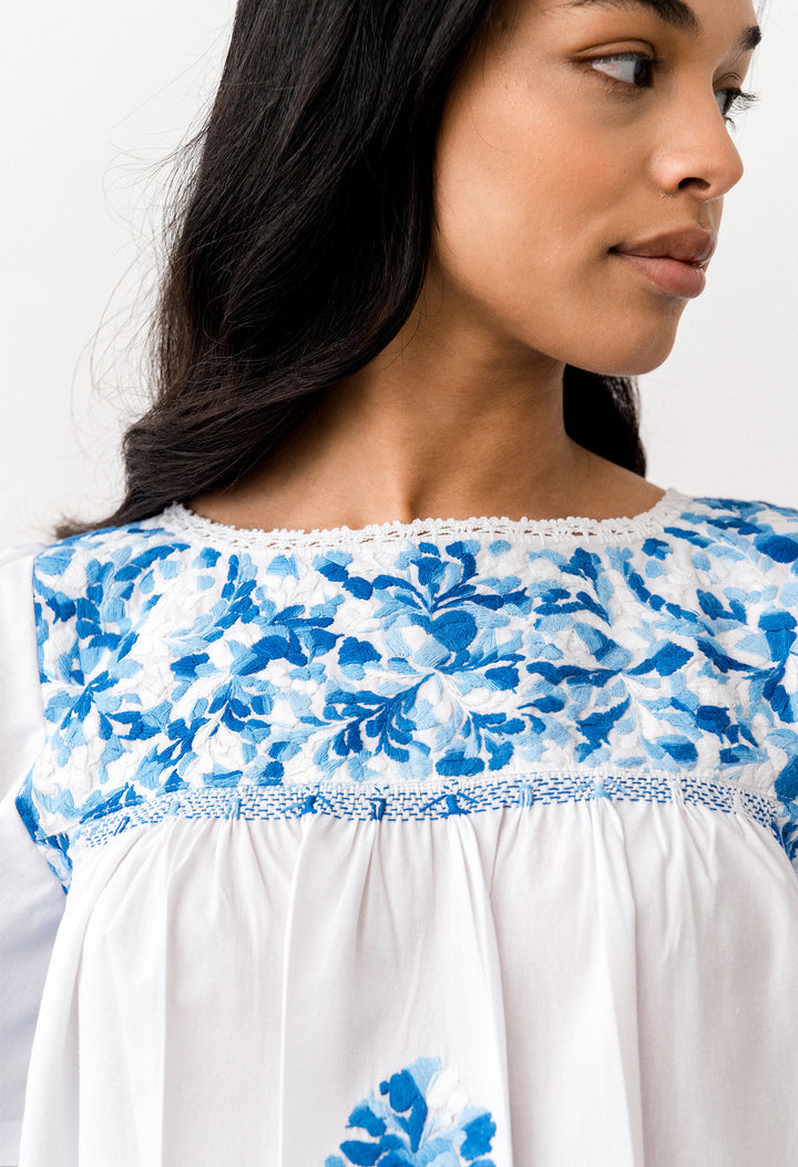 Julieta Blouse Blouse Julieta Cielo Mexicano Julieta Cielo Mexicano