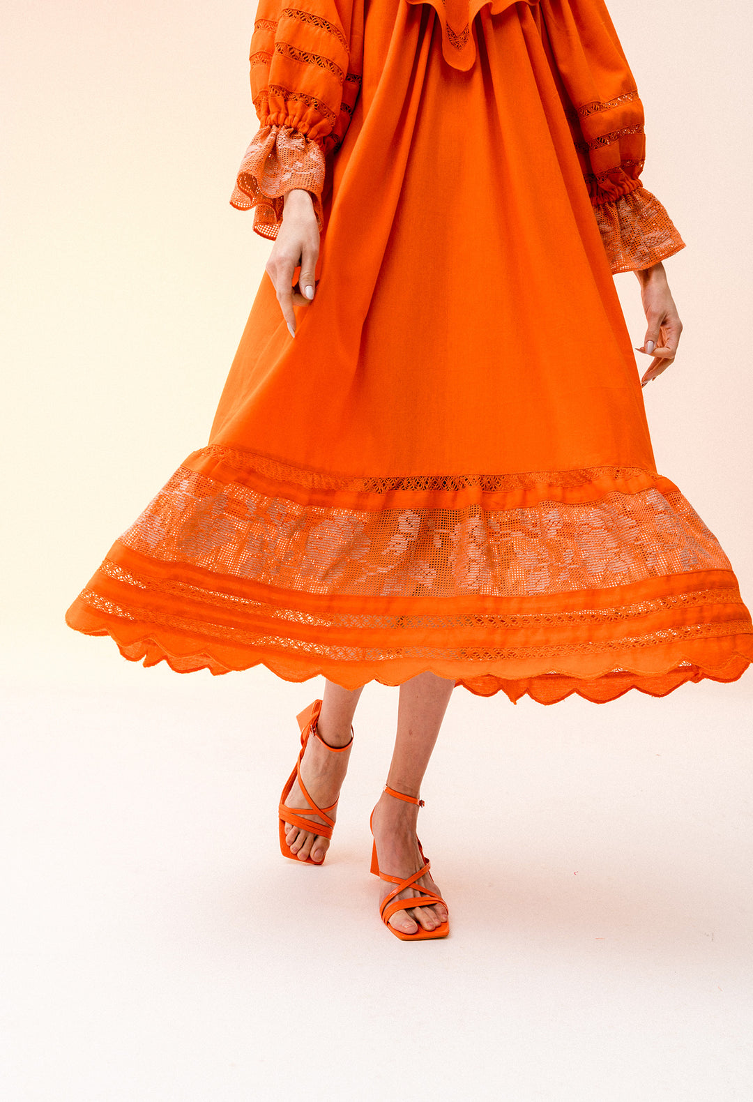 Josefina Naranja Deshilado
