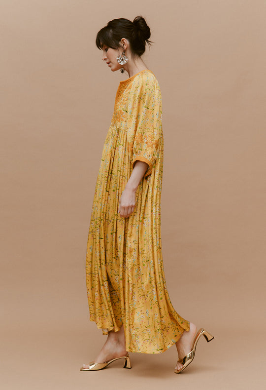 Violeta Amarillo Floral