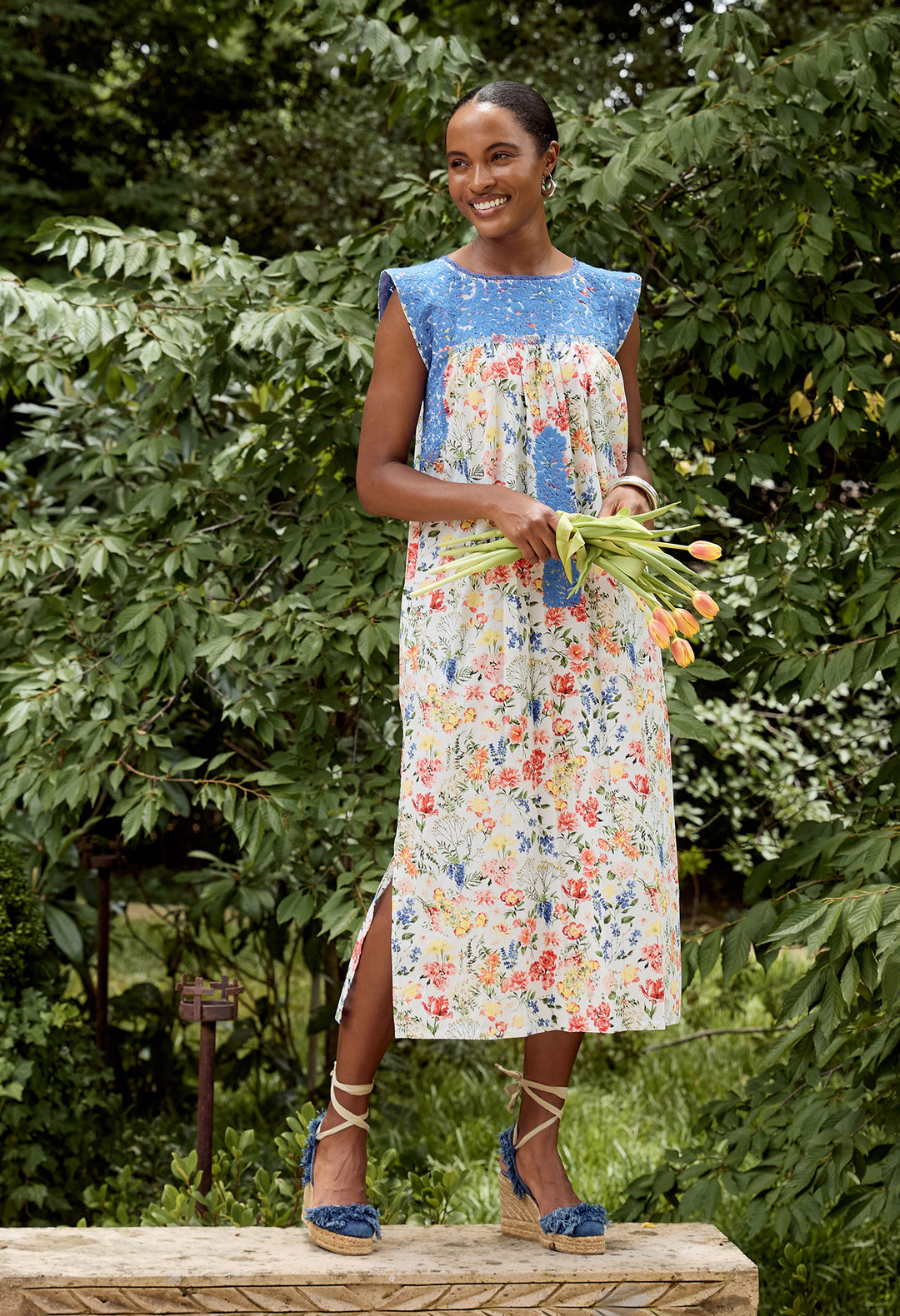 Azul Floral