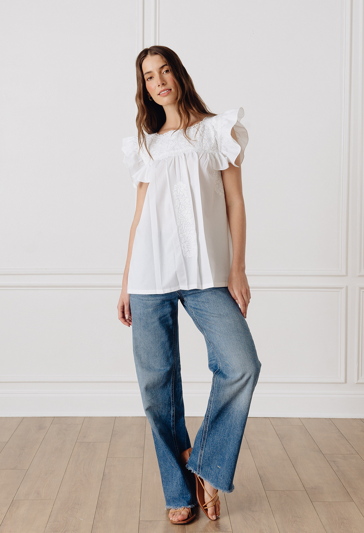 Soledad Blanca Nieve Blouse