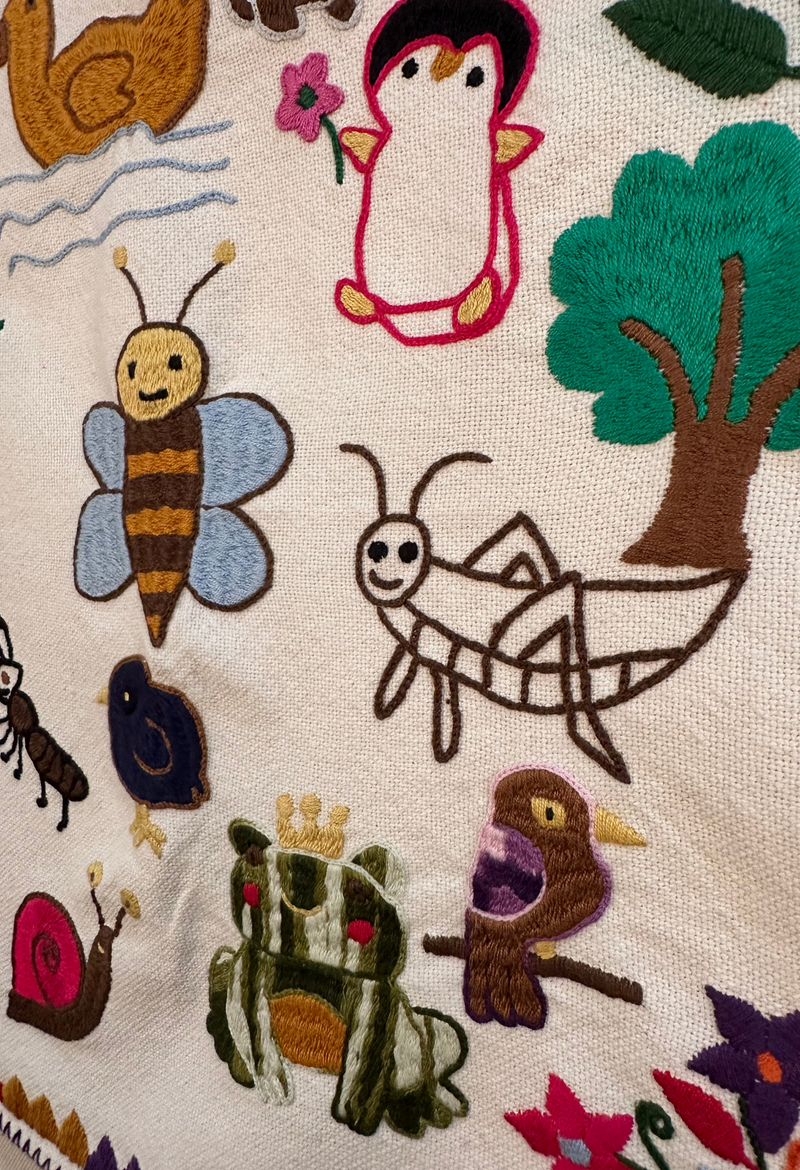 Embroidered Art: Campo