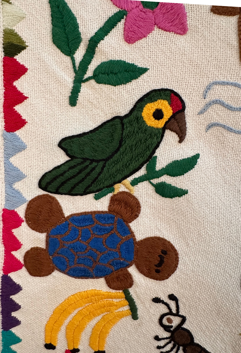 Embroidered Art: Campo