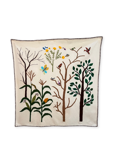 Embroidered Art: Carmelita