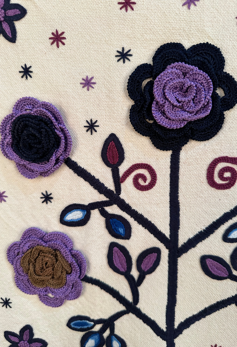 Embroidered Art: Combinación de Colores