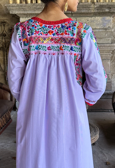 Deshilado Midi Dress Dress Deshilado Dress Catorce Blue Deshilado Midi Dress | Mi Golondrina