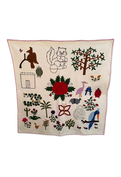 Embroidered Art: En el Campo