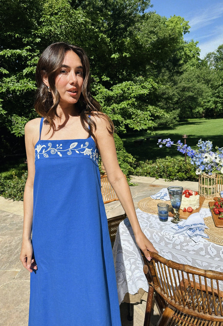 Luna Long Dress Dress Luna Royal Blue Long Dress Luna Royal Blue Long Dress