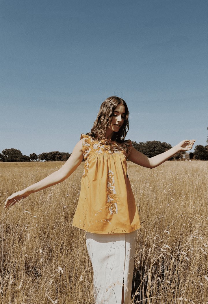 Amarilla Otoñal Blouse