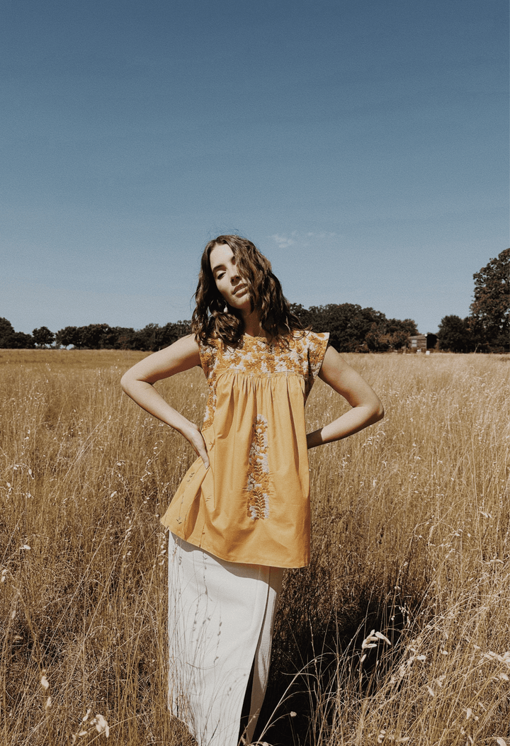 Amarilla Otoñal Blouse