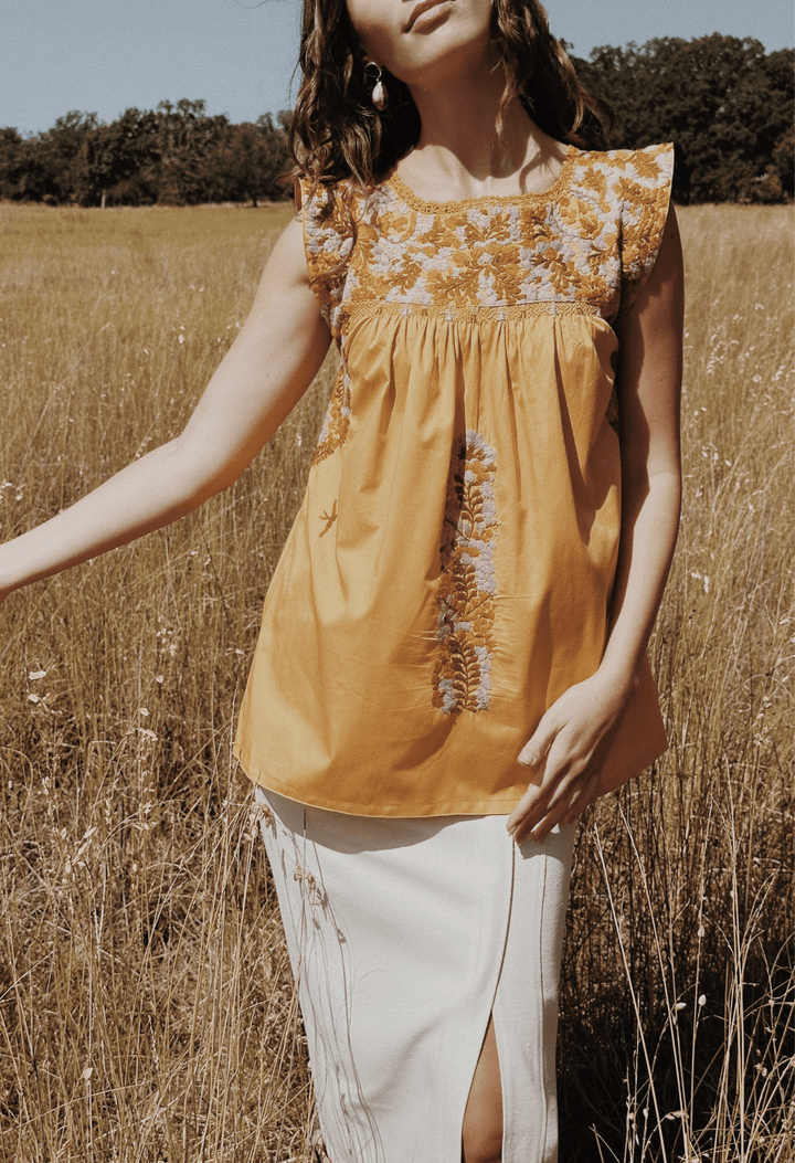 Amarilla Otoñal Blouse