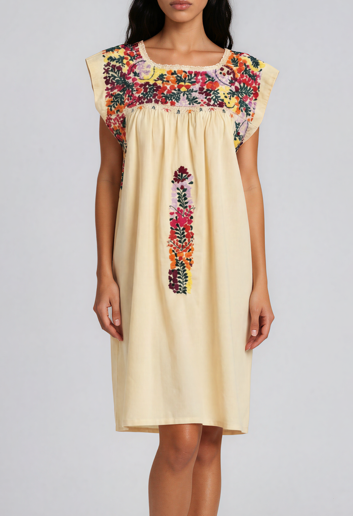 Flores Short Dress Dress Flores Yellow Short Dress Flores Yellow Short Dress