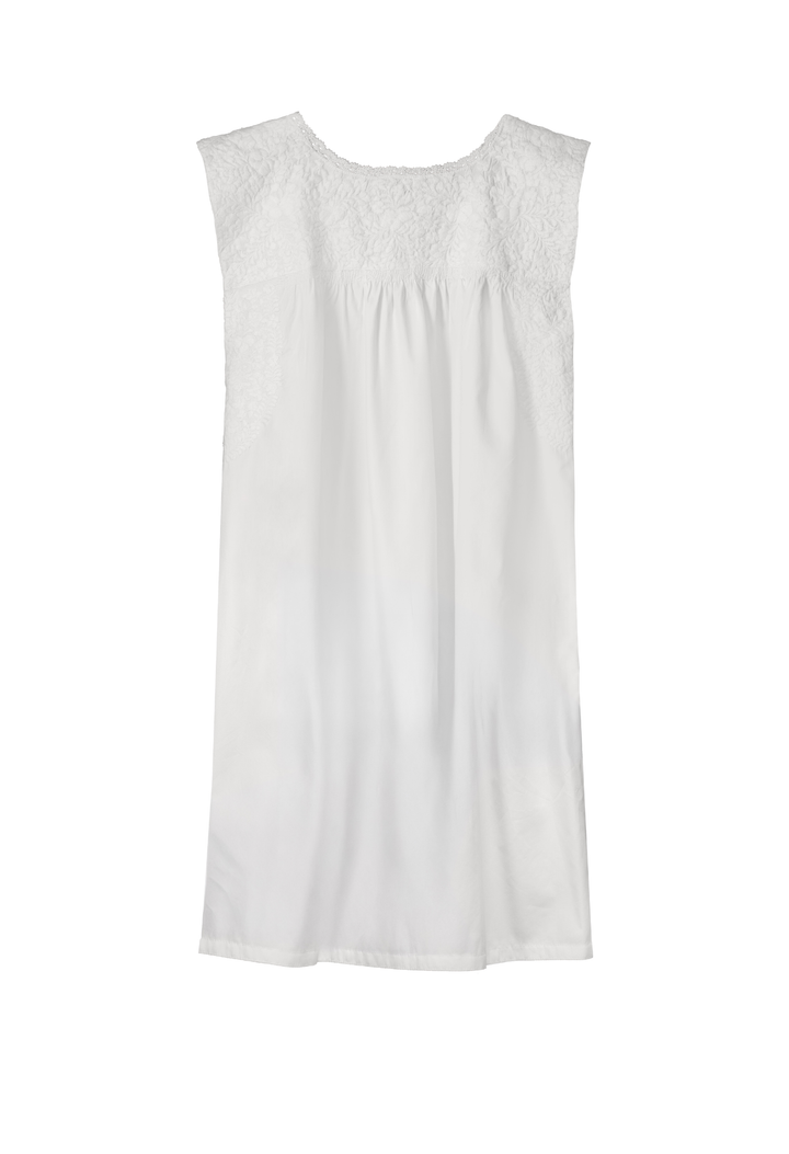 Flores Short Dress Dress Flores Classic White Short Dress Flores Classic White Short Dress | Mi Golondrina