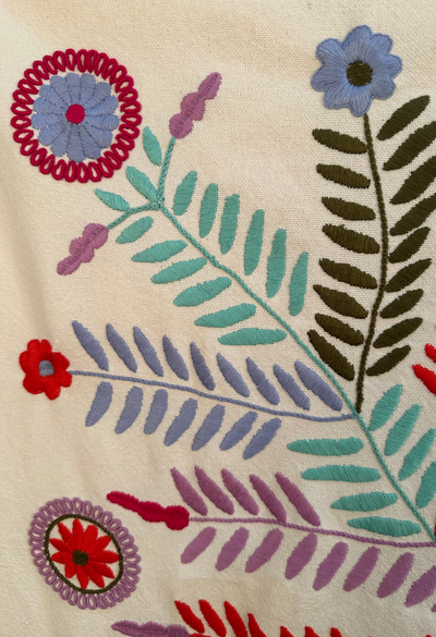 Embroidered Art: Flores y Ramas