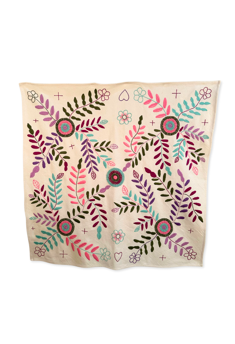 Embroidered Art: Flores y Simbolos