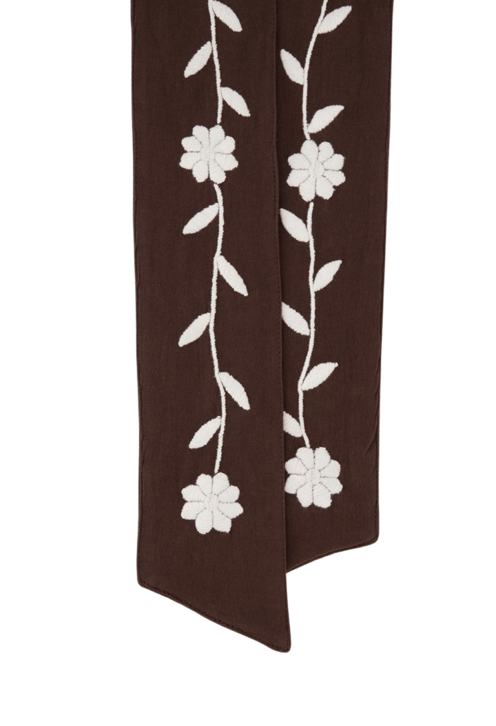 Francisca Café Midi Dress