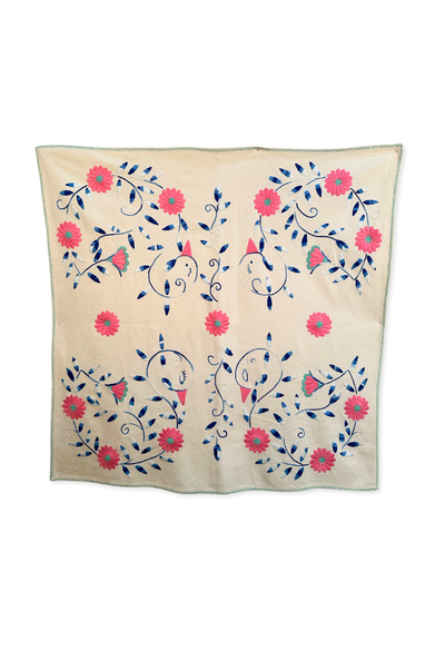 Embroidered Art: Ganzoz Azules