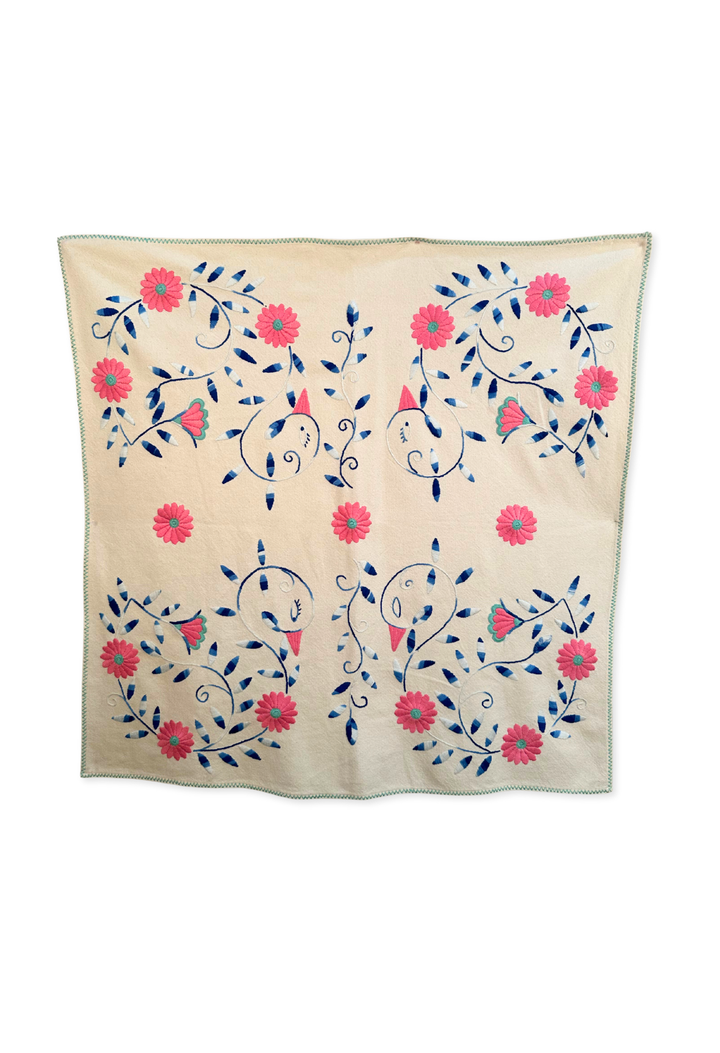 Embroidered Art: Ganzoz Azules