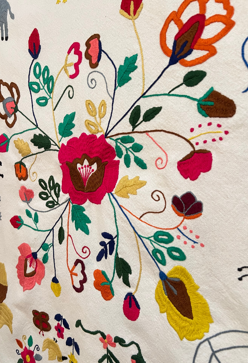 Embroidered Art: Hermelinda