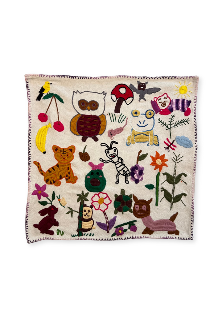 Embroidered Art: Juana