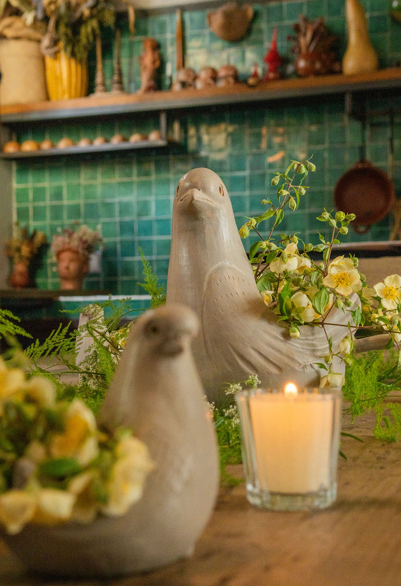Large Dove Vase