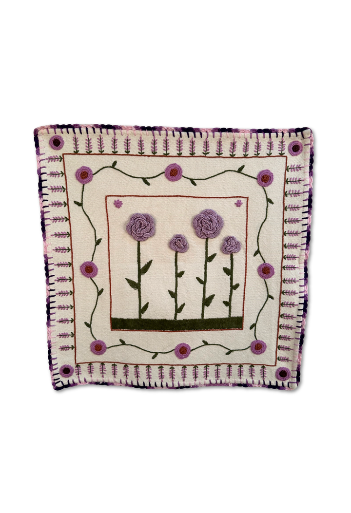 Embroidered Art: Lavanda