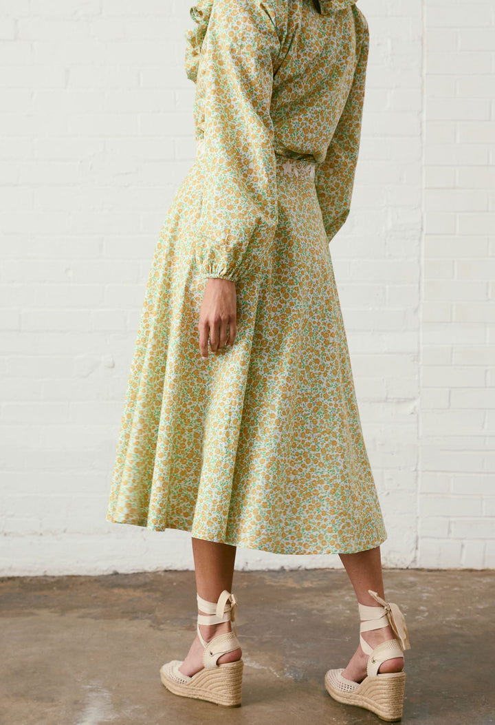 Lupita Amarillo Floral