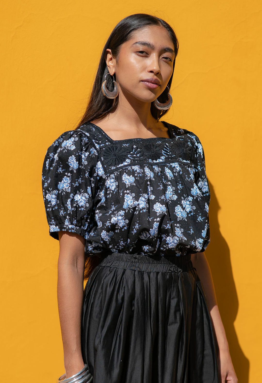 Maria Floral Invierno Blouse