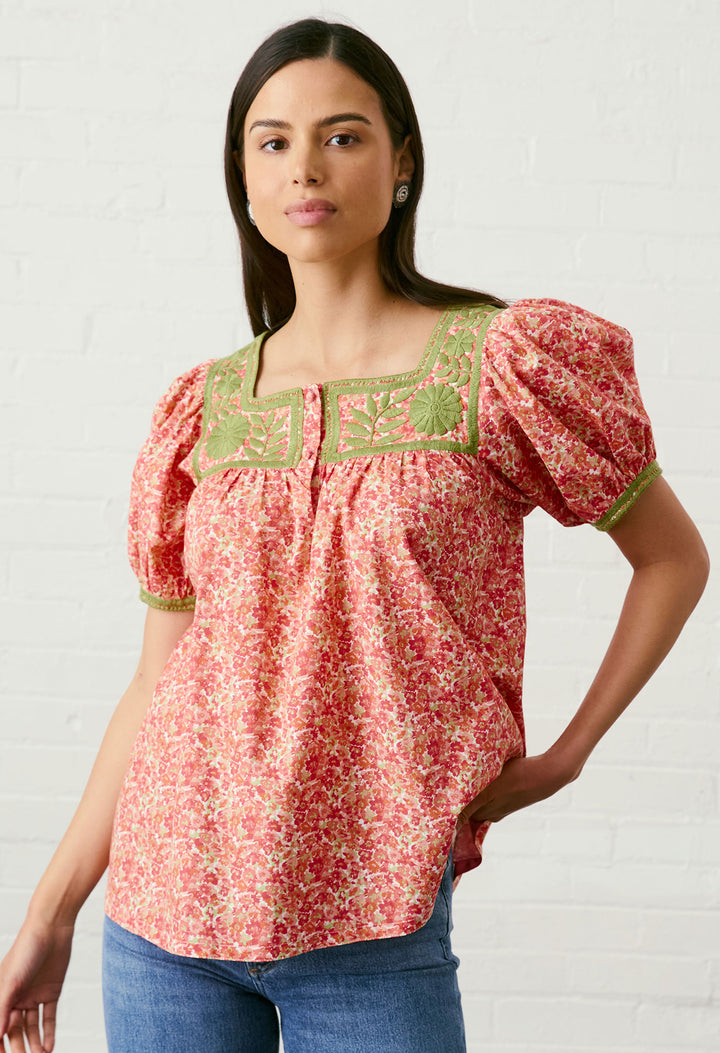 Maria Botones Rosa y Verde