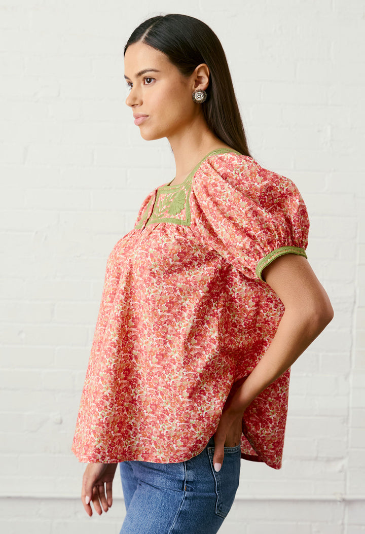 Maria Botones Rosa y Verde